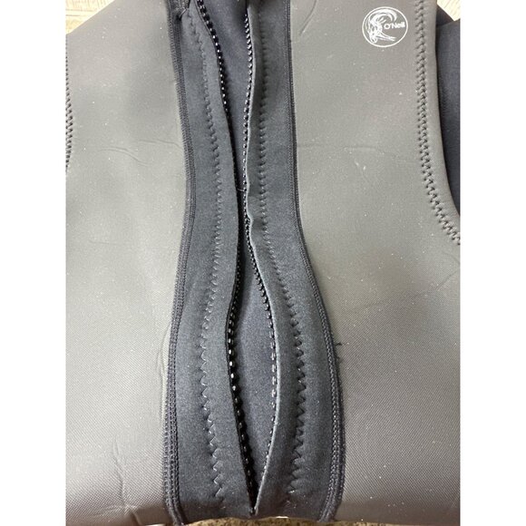 ONeill Mens M Sleeveless Wetsuit Short Bibs 2 MM Black ***READ*** Broken ZIpper - Picture 7 of 8